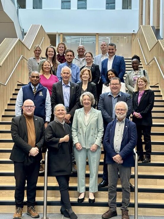 Matariki colleagues at Durham Business school during their most recent annual meeting. 